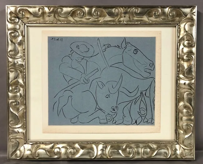 Untitled by Pablo Picasso, Linocut, offered Jun 2025