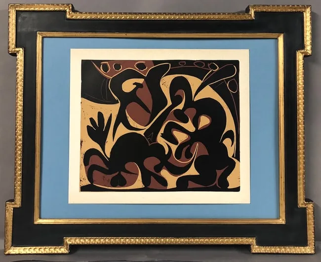 Untitled by Pablo Picasso, Linocut, sold Jun 2025