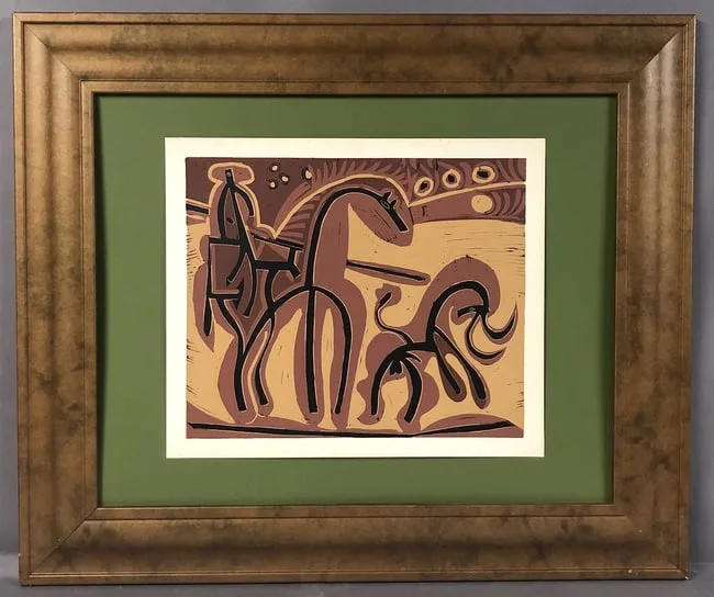 Untitled by Pablo Picasso, Linocut, offered Jun 2025