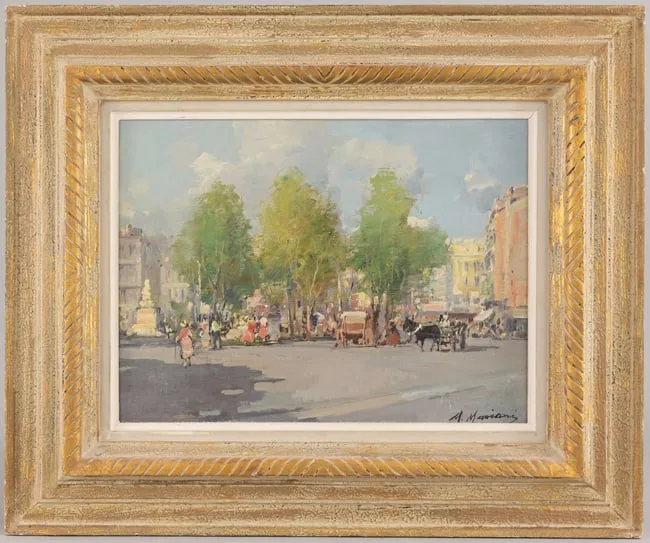 Mario Mariani, Untitled, Oil on Canvas
