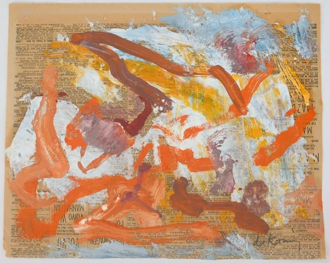 Untitled by Willem de Kooning, Oil, sold Aug 2025