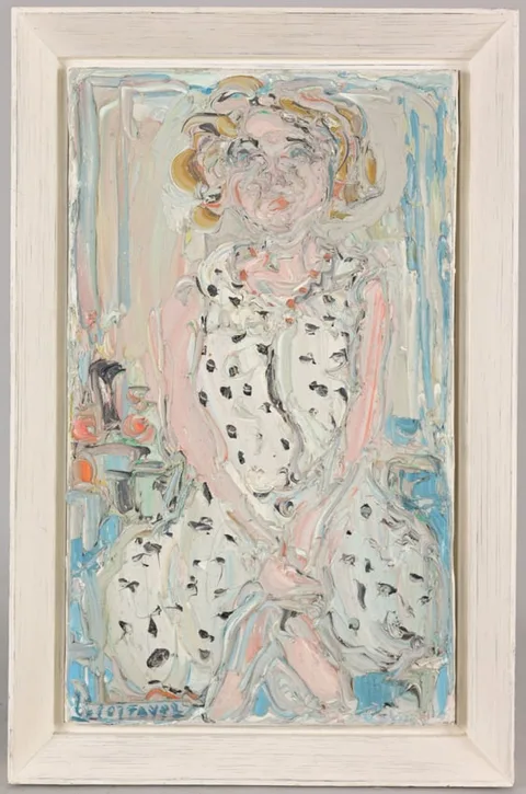 André Cottavoz, Ma Soeur Jackie, 1966, Oil on Canvas