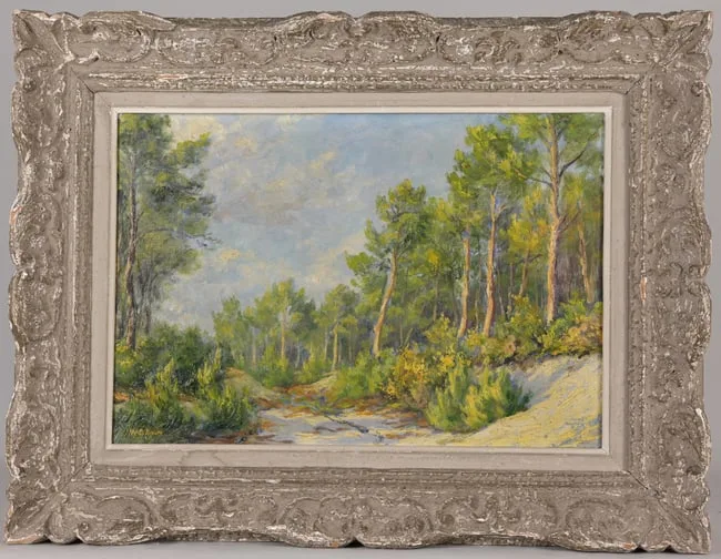 Untitled by Walter Emerson Baum, Oil on Canvas, sold Aug 2025