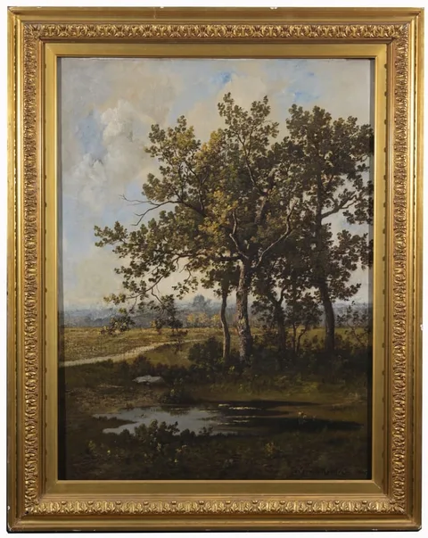 Léon Richet, Untitled, Oil on Canvas