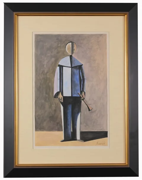 Dulio Barnabe, Untitled, Watercolor & Gouache