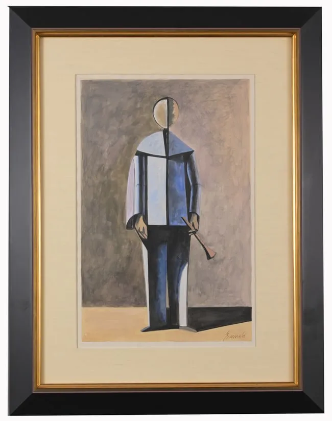 Dulio Barnabe, Untitled, Watercolor & Gouache