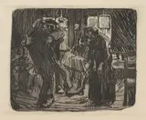 Käthe Kollwitz, Hamburg Public House 1901