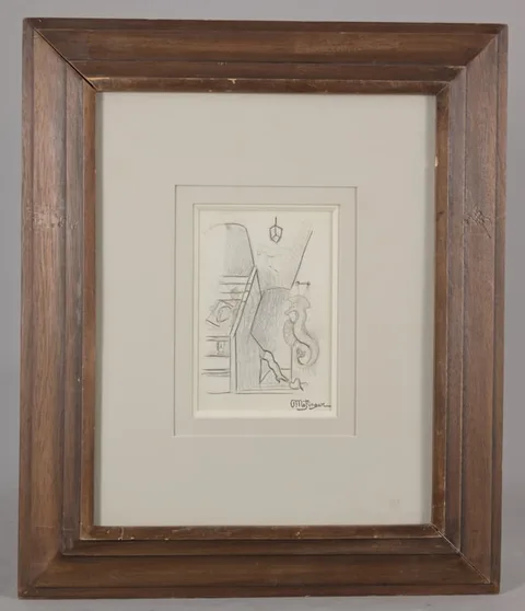 Jean Metzinger, Untitled, Pencil and Ink on Paper