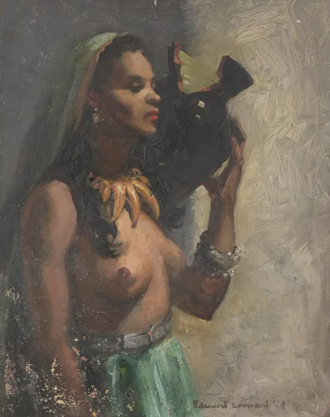 Edward Leonard, Untitled, Oil on canvas