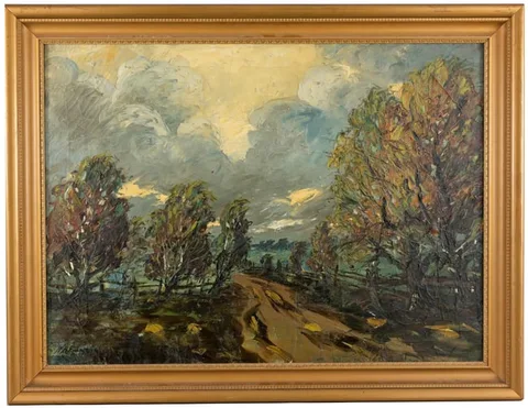 Untitled by William Arnold Eyden Jr., Oil on Canvas, sold Aug 2025