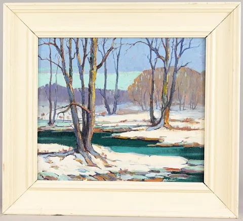 Albert Alfredson, Untitled, Oil on Board