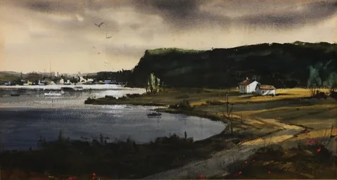 Marc Moon, Province Town, Watercolor
