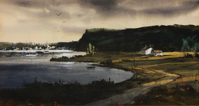 Marc Moon, Province Town, Watercolor