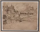 Joseph Pennell, The Alcazar, Toledo
