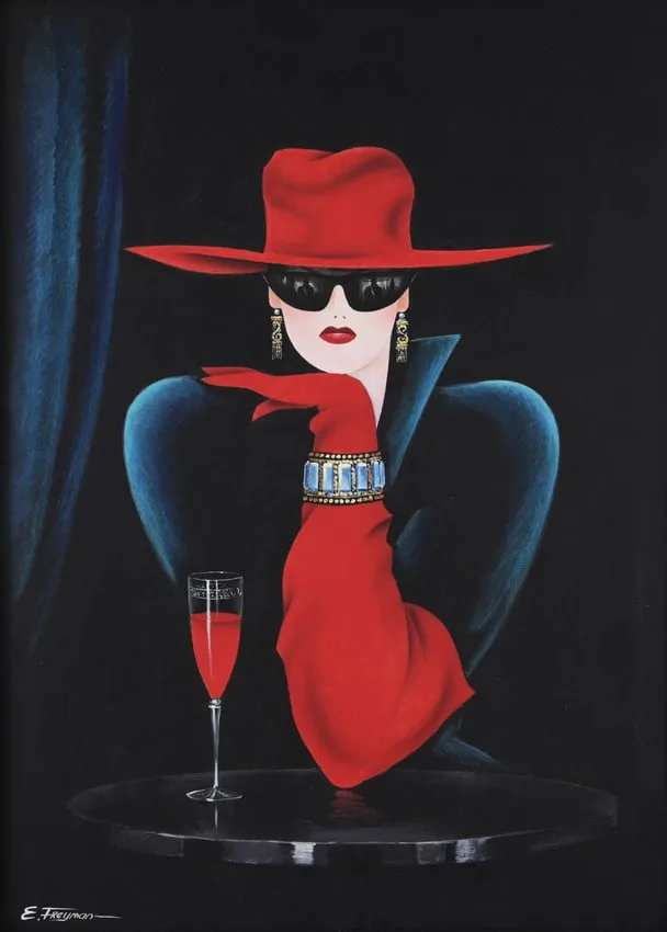 Erik Freyman, Misty, Acrylic on Canvas