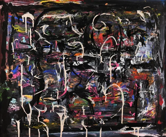 Untitled by Sam Francis, Mixed Media on Canvas, offered Aug 2025