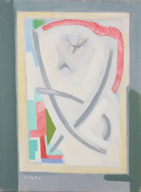 Untitled by Walter Firpo, Oil on Canvas, sold Aug 2025
