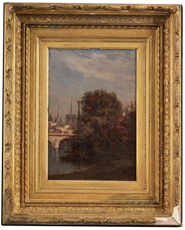 Untitled by John Joseph Enneking, Oil on Panel, offered Sep 2025