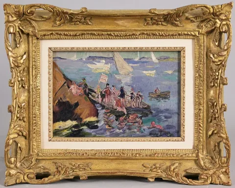 Untitled by Hayley Lever, 1935, Oil on Canvas, sold Sep 2025