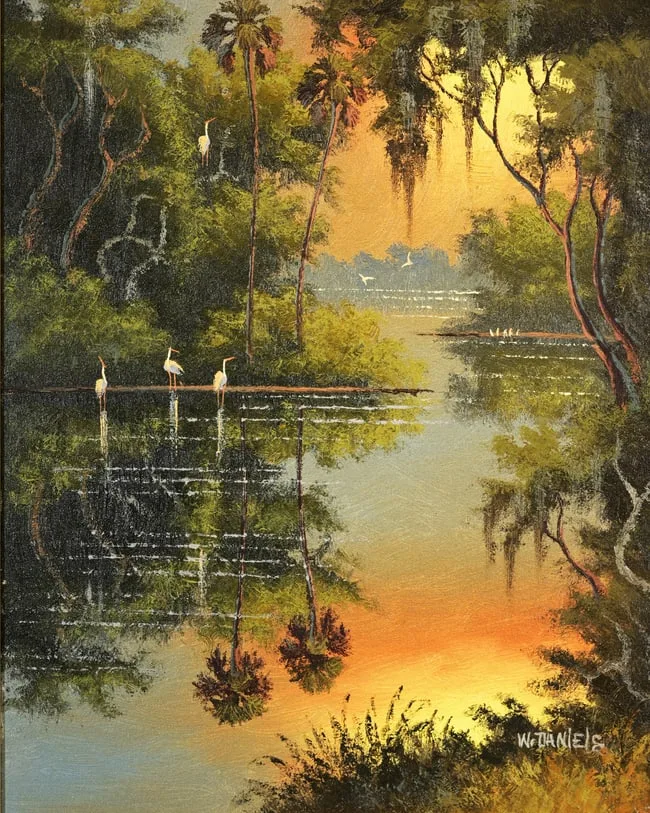 Willie Daniels, Untitled, Oil on Canvas