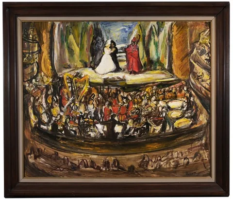 Opera - Don Carlos by Theresa Bernstein, 1948, oil on canvas, offered Sep 2025