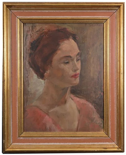 Moses Soyer, Untitled, Oil on Canvas
