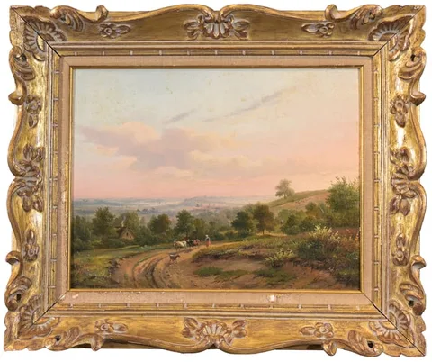 Barend Cornelis Koekkoek, Untitled, Oil on Panel