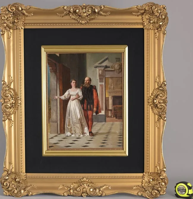 Untitled by Frans Moormans, Oil on Wood, sold Sep 2025