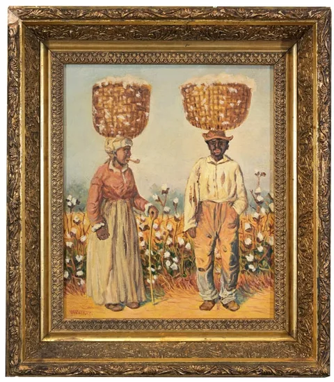 William Aiken Walker, Untitled, Oil on Wood