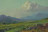 Howard Russell Butler, Landscape with Snowcapped Moutain