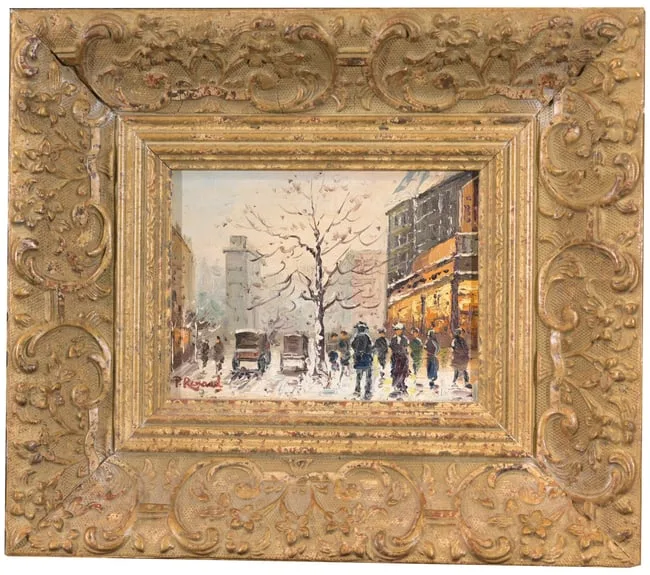 Untitled by Paul Renard, Oil on Panel, sold Sep 2025