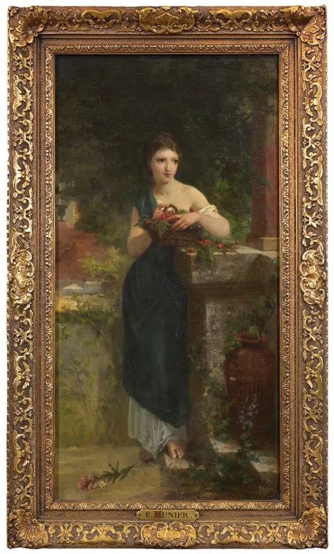 Émile Munier, Untitled, Oil on Canvas