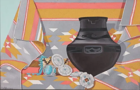 Earl Hammock, Untitled, Oil on Board