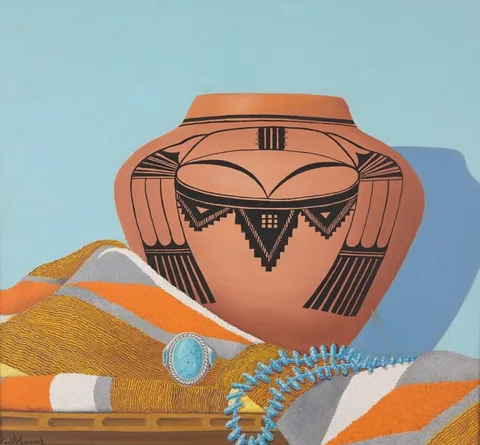 Earl Hammock, Untitled, Oil on Board