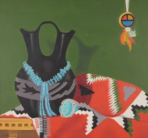 Earl Hammock, Untitled, Oil on Board
