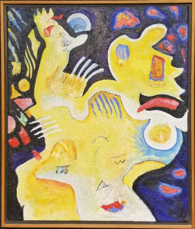 Gone Shopping by Thomas Koether, Oil on Canvas, sold Sep 2025