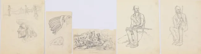 Untitled by Francis Luis Mora, Pencil on Paper, sold Sep 2025