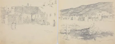 Francis Luis Mora, Untitled, Pencil on Paper