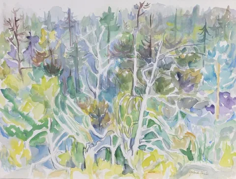 Untitled by Yolanda Fusco, Watercolor on Paper, offered Sep 2025