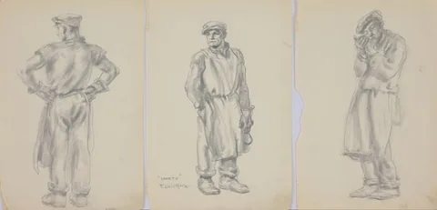 Francis Luis Mora, Untitled, Pencil on Paper