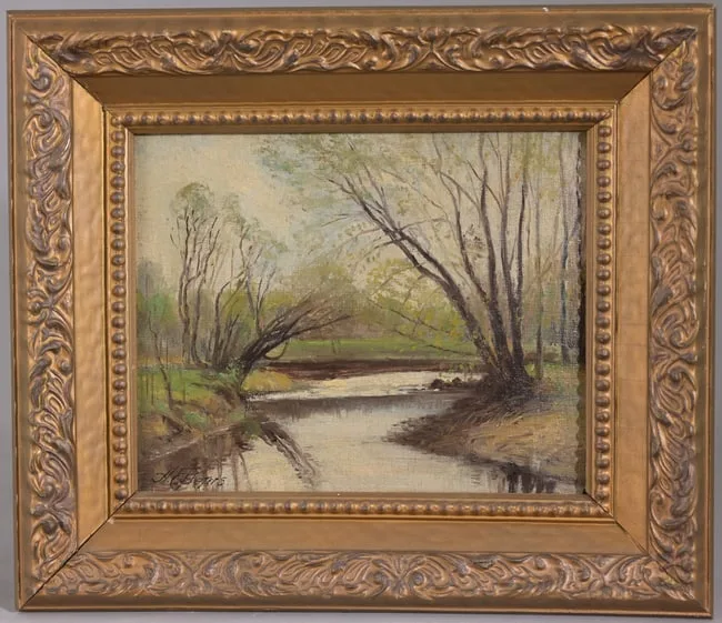 Albert Edward Peters, Untitled, Oil on Canvas