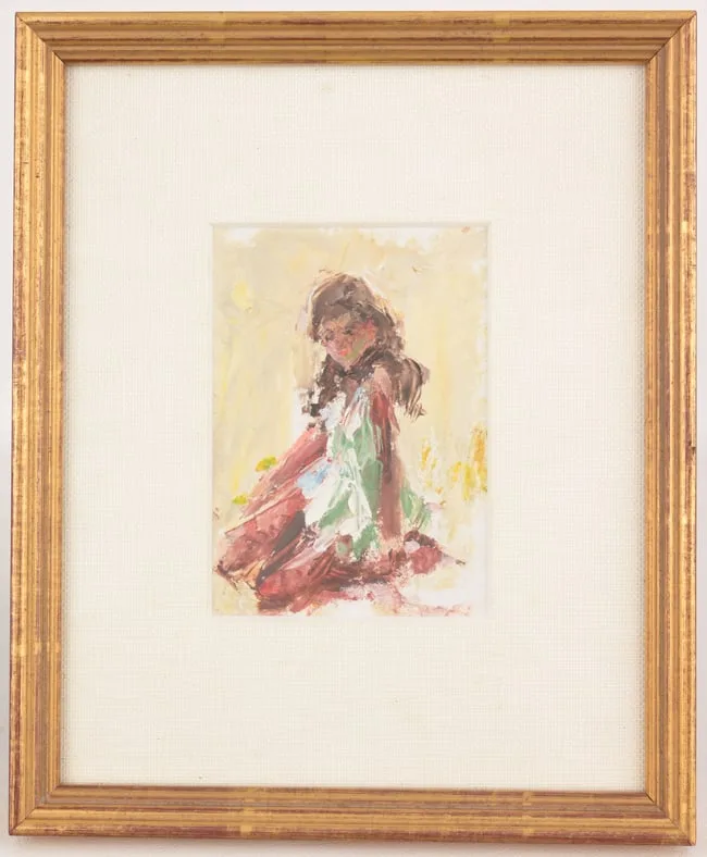 Untitled by Frank Palmieri, Oil on paper, sold Sep 2025