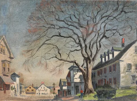 Joseph Paul di Gemma, Rockport, Oil on Canvas