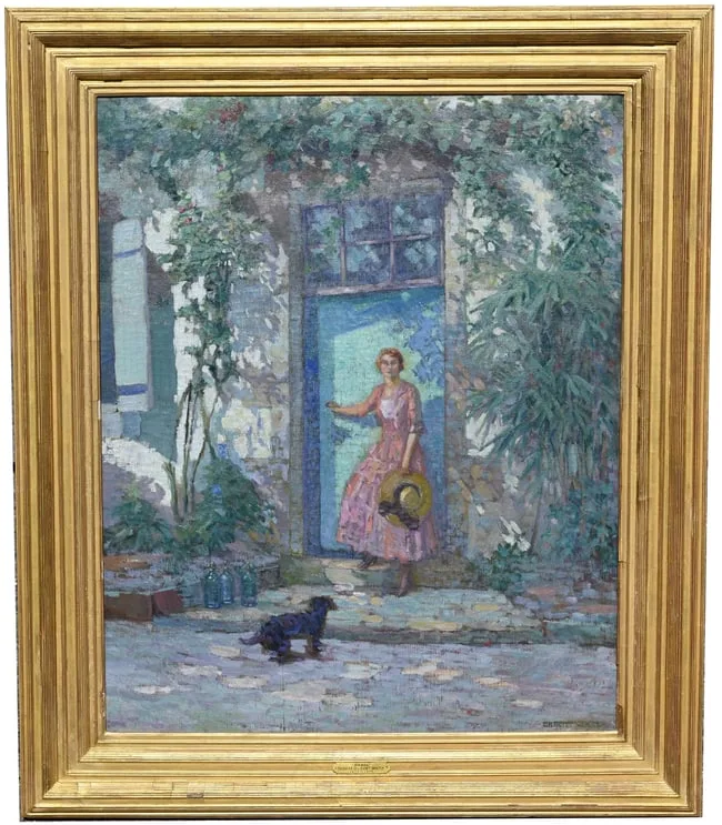 Sybil by Gilbert White, Oil on Canvas, offered Sep 2025