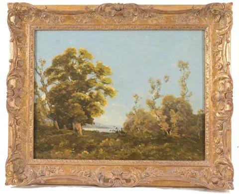 Henri Harpignies, Untitled, Oil on Canvas