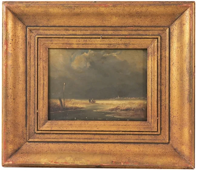 Untitled by Andreas Schelfhout, Oil on Board, sold Nov 2025