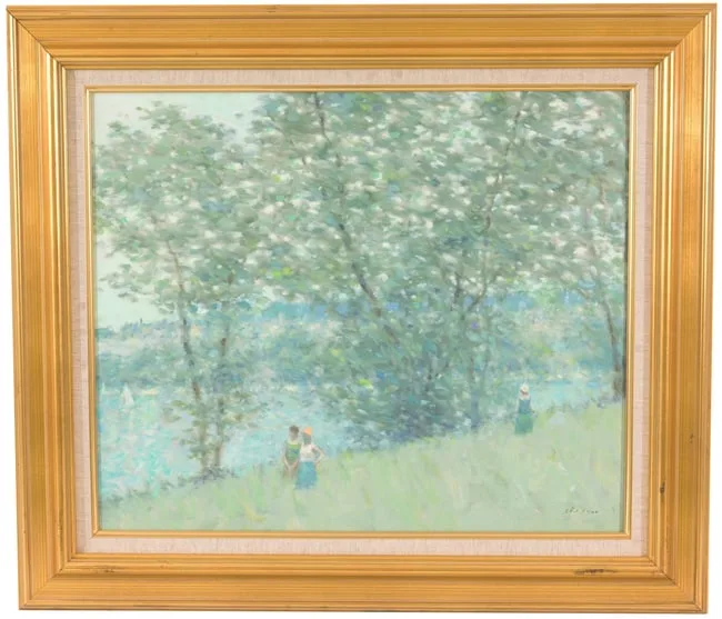Untitled by Andre Gisson, Oil on Canvas, sold Nov 2025