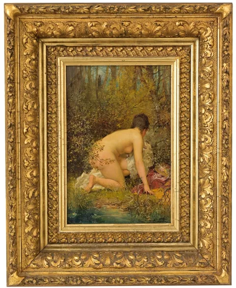 Hans Zatzka, Untitled, Oil on Canvas