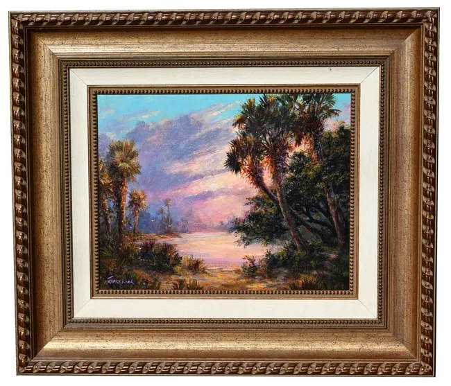 Corkscrew Marsh by Art Fronckowiak, Oil on Canvas, offered Nov 2025