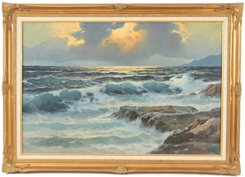 Alexander Dzigurski, Untitled, Oil on Canvas